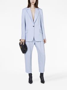 stellamccartney Stella McCartney Blazer met enkele rij knopen - Blauw