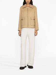 Woolrich Jack met geribbelde kraag - Beige
