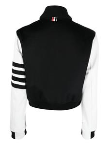 thombrowne Thom Browne Bomberjack met vlakken - Zwart