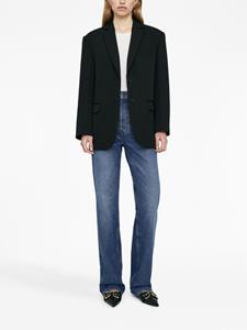 aninebing ANINE BING Blazer met enkele rij knopen - Zwart