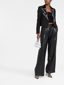 philippplein Philipp Plein Cropped blazer - Zwart