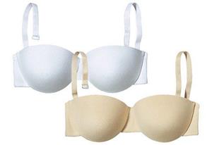 Petite fleur Beugel-bh met afneembare bandjes van katoen, basic dessous (Set van 2)