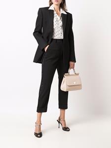 dolce&gabbana Dolce & Gabbana Pantalon met zijstreep - Zwart