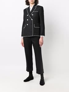 thombrowne Thom Browne Wollen pantalon - Zwart