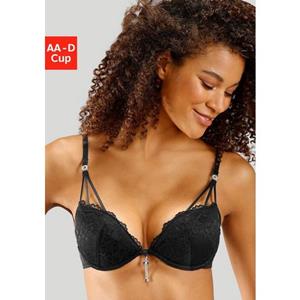 Lascana Push-up-bh met elegante sieraden, lingerie