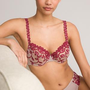 LA REDOUTE COLLECTIONS Omsluitende BH in geborduurde tule Lyssa