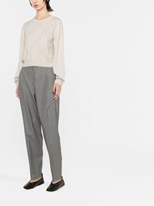 fabianafilippi Fabiana Filippi Geplooide pantalon - Grijs