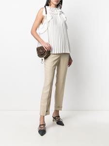 P.A.R.O.S.H. Slim-fit pantalon - Beige