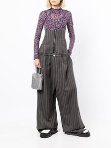 natashazinko Natasha Zinko Broek met krijtstreep - Grijs
