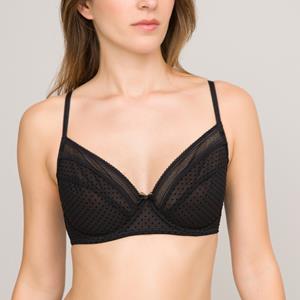 LA REDOUTE COLLECTIONS Omsluitende BH in plumetis tule, Aerobie