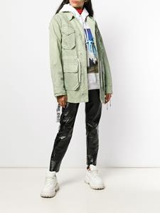 philippplein Philipp Plein multi-patch pocket jacket - Groen