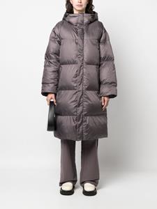 Diesel W-Takry donsjas met capuchon - Grijs