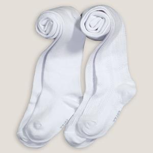 LA REDOUTE COLLECTIONS Set van 2 paar panty's waarvan 1 in pointelle