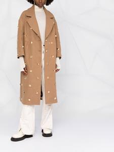 philippplein Philipp Plein Jas met knopen - Beige