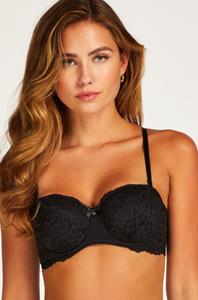 Hunkemöller Marine BH met beugel, zwart