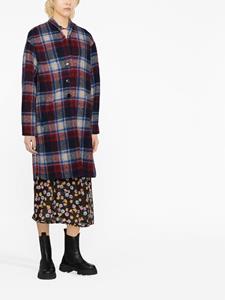 marantétoile MARANT ÉTOILE Geruite jas - Blauw