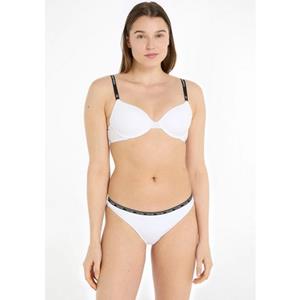 Calvin Klein Beugel-bh LIGHTLY LINED DEMI met logoprint op de bandjes