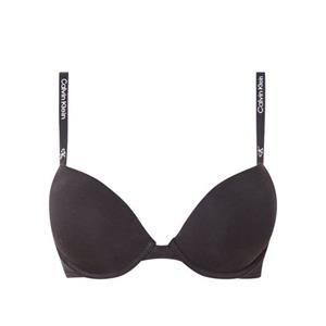 Calvin Klein Push-up-bh PUSH UP PLUNGE met logoprint op de bandjes