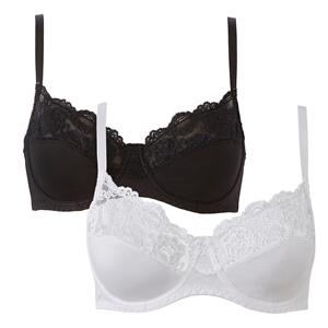 ANNE WEYBURN Set van 2 omsluitende BH's, Anthea