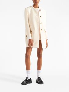 Prada Jack met enkele rij knopen - Beige