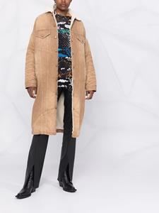 R13 Oversized jas - Bruin