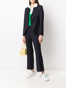 l'autrechose L'Autre Chose Blazer met enkele rij knopen - Zwart