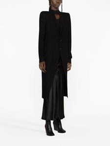 rickowens Rick Owens Mantel met knopen - Zwart