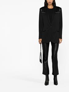 washingtondeecee Washington Dee Cee Blazer met enkele rij knopen - Zwart