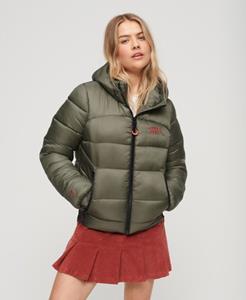 Superdry Vrouwen Sports Pufferbomberjack Groen