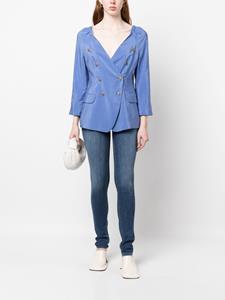 emporioarmani Emporio Armani Jack met dubbele rij knopen - Blauw