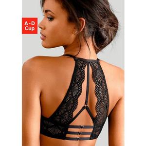 Lascana Push-up-bh Sienna met decoratieve kanten achterkant, sexy dessous