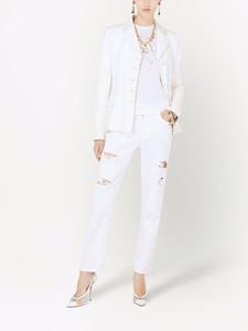 dolce&gabbana Dolce & Gabbana Blazer met enkele rij knopen - Wit