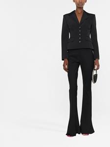 dolce&gabbana Dolce & Gabbana Blazer met logoplakkaat - Zwart