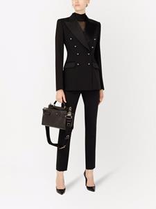 dolce&gabbana Dolce & Gabbana Blazer met dubbele rij knopen - Zwart
