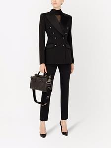 Dolce & Gabbana Blazer met dubbele rij knopen - Zwart