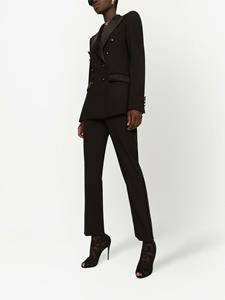 dolce&gabbana Dolce & Gabbana Satijnen smoking blazer - Bruin