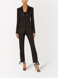 dolce&gabbana Dolce & Gabbana Blazer met enkele rij knopen - Zwart