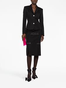alessandrarich Alessandra Rich Colbert met veterdetail - Zwart
