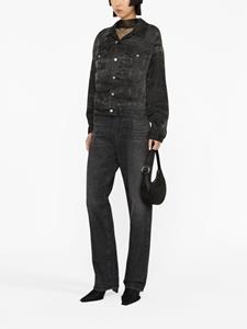 mm6maisonmargiela MM6 Maison Margiela Denim jack - Zwart