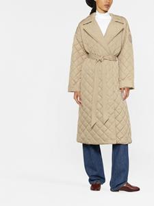 tommyhilfiger Tommy Hilfiger Jas met ceintuur - Beige