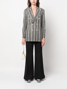 circolo1901 Circolo 1901 Blazer met dubbele rij knopen - Zwart