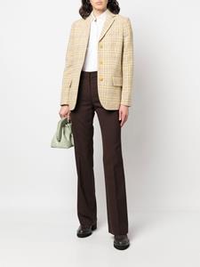 ASPESI Geruite blazer - Beige