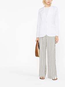 ASPESI Blazer met enkele rij knopen - Wit