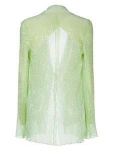 rosettagetty Rosetta Getty Flared blazer - Groen