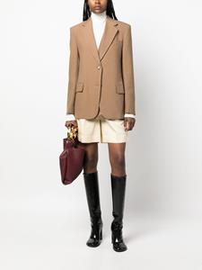 victoriabeckham Victoria Beckham Blazer met enkele rij knopen - Bruin