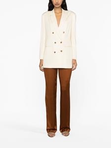 fabianafilippi Fabiana Filippi Blazer met dubbele rij knopen - Wit