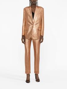 tomford TOM FORD Blazer met enkele rij knopen - Roze