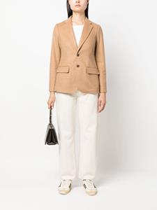 poloralphlauren Polo Ralph Lauren Blazer met enkele rij knopen - Beige