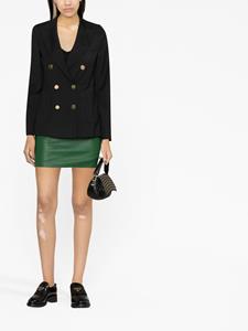 blancavita Blanca Vita Blazer met dubbele rij knopen - Zwart