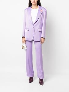 hebestudio Hebe Studio Blazer met ceintuur - Paars